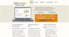 Desktop Screenshot of gagecontrol.com
